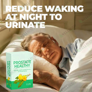 WELLBODY teh prostat chinaphers, untuk herbal organik alami teh prostat mendorong prostat sehat dengan kemasan kotak tas - Product Image 6