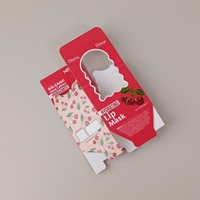 Boîte d'emballage en carton pliable personnalisée, imprimée en offset, avec fenêtre en carton pour cosmétiques, cadeaux, vente en gros