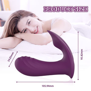 Ylove Venta caliente Masajeador de control remoto inalámbrico <span class=keywords><strong>Vagina</strong></span> Juguetes sexuales Vibrador Juguetes Usable G-Spot APP-Pareja Mariposas - Product Image 2