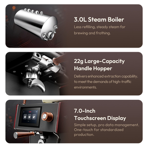 Machine à <span class=keywords><strong>expresso</strong></span> commerciale semi-automatique de qualité supérieure Barista 3s à chauffage rapide pour <span class=keywords><strong>café</strong></span> - Product Image 5