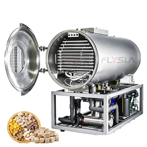 Fully Automatic PLC-Controlled Vacuum Freeze Dryer for the Production of Pet Freeze-Dried Snack Ingredients - Product Image 1