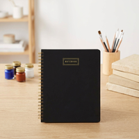 Agenda, carnet de notes, planificateur avec reliure spirale personnalisée pour la promotion de l'entreprise