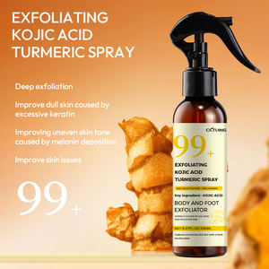 Vente en gros de soin corporel à la kératine, gommage pour les pieds, acide kojique, exfoliant, brume corporelle au curcuma - Product Image 4