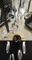 Fabricants de lustres suspendus en verre LED pour la décoration intérieure, spécialisés dans l'éclairage des villas, appartements, bars et escaliers