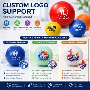 Pelota Antiestrés de Espuma de PU Redonda con Impresión a Color, Personalizable con Logotipo, Regalos Promocionales Duraderos, Reducción de Presión - Product Image 3