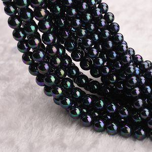 4MM-14MM Haute Qualité Perla 6-14MM Perles de Coquillage d'Eau Douce de <span class=keywords><strong>Tahiti</strong></span> <span class=keywords><strong>Perle</strong></span> Ronde pour la Fabrication de Bijoux DIY Handmade Bracelet <span class=keywords><strong>Collier</strong></span> - Product Image 2