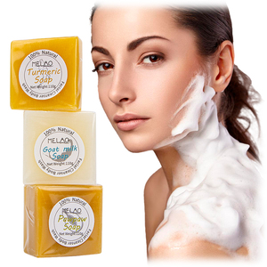 Sapone schiarente per la pelle naturale Pawpaw sapone bianco esfoliante per viso e corpo setoso e pelle liscia
