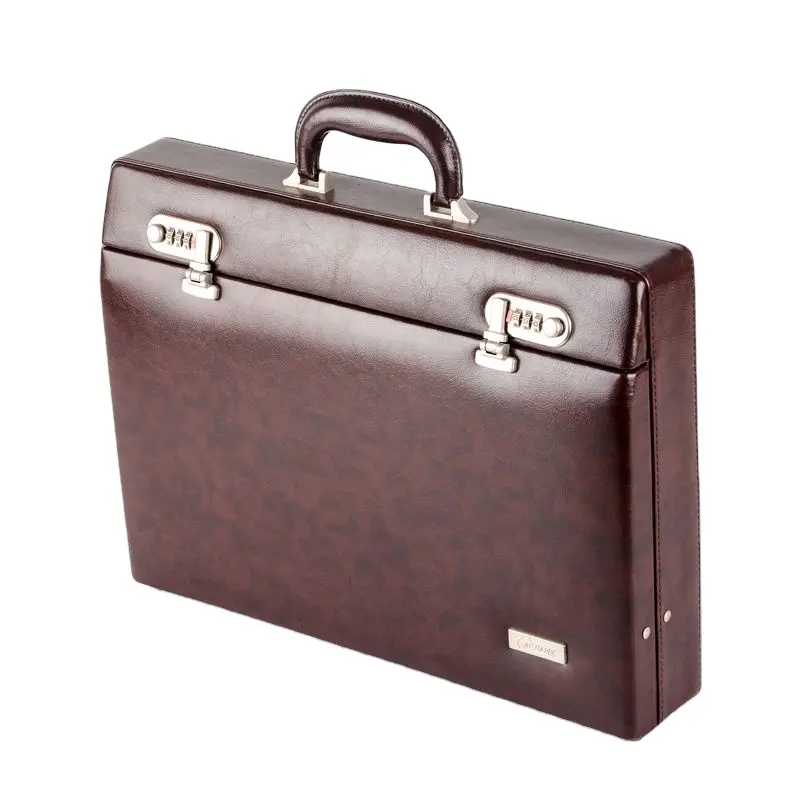 Slim Leather Briefcase with fashionable design