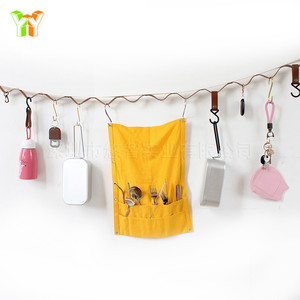 Cordon de camping en cuir de 5,5 mètres pour tentes, étagères de rangement et cordes à linge d'extérieur. - Product Image 4