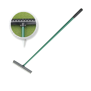 Piège à sable de râteau de bunker de golf inoxydable bon marché d'approvisionnement d'usine pour l'aide à la formation de practise - Product Image 1