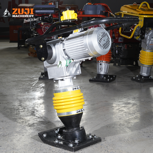 Apisonadora Vibratoria Eléctrica ZUJI <span class=keywords><strong>HCD</strong></span> 100, 5.5HP, 380V/220V, 100kg, 1 Año de Garantía, para Construcción de Carreteras y Compactación de Suelos - Product Image 1