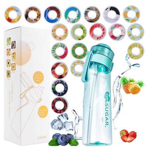 Bouteille d'eau personnalisée de 650ml sans BPA en plastique Tritan parfum de fruit boisson légère saveur d'<span class=keywords><strong>air</strong></span> avec gousse de cola saveur saveur - Product Image 6