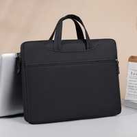 Sac d'ordinateur universel 15 pouces en tissu Oxford pour le commerce transfrontalier, sacoche d'affaires légère et durable avec fermeture éclair 37