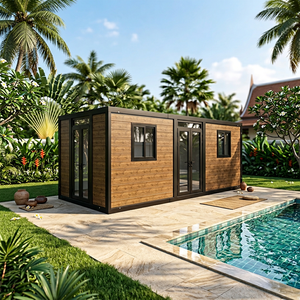 Luxury Villa Ready Made Living 2 3 4 Bedroom Mobile Home Prefabricated 20ft 30ft 40ft Expandable Container <b>House</b> with Toilet - Product Image 1