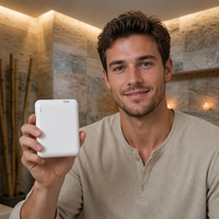 Diffuseur d'arômes intelligent à batterie, diffuseur d'huiles essentielles, commande par application, utilisation hôtelière, nouvelle arrivée aux États-Unis, vente en gros, logo personnalisé, livraison