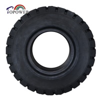 Pneu plein Topower 1200x20 12.00x20 12.00-20 pour usine de recyclage de métaux et de ferraille avec jante en acier