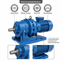 Réducteur de vitesse cycloïdal horizontal B8, série B, boîte de vitesses à montage sur pied, 3,0-15 kW, couple élevé pour équipement de convoyeur et mélangeur, OEM