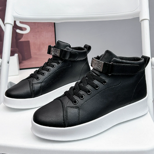 2026 Factory Direct Men's High <b>Top</b> Casual Flat Shoes Lightweight with <b>PVC</b> Insole and Mesh Lining for Students in Autumn - Product Image 5