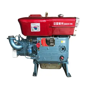 Máquina de fazenda zs1115 18 hp 25 hp 30 hp motor diesel 1 cilindro motor diesel cilindro de água refrigerado motor diesel