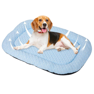 Solide Sommer-Kühlmatte für Haustiere, Welpen und Katzen, Moderne Komfortable Waschbare Faser-Kühlmatte für Hundehütte oder Sofabett - Product Image 3
