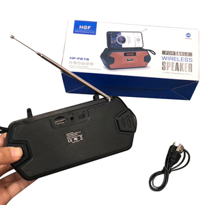 HF-F216 Retro Thời Trang Fm Đài Phát Thanh Xách Tay Không Dây Bt Loa - Product Image 4