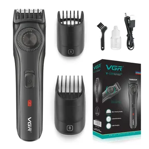 VGR V-028B Adjustable Professional Hair Cutting Machine Cordless Hair Clippers Electric Hair Trimmer for Men