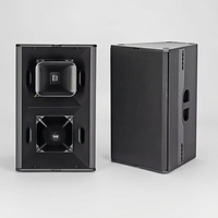 Sistema de Sonido PA de Largo Alcance con Altavoces de Escenario Dobles de 12 Pulgadas T24N de Madera Personalizados de Fábrica, Paquete de Sonido para Bares para África