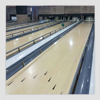 Machine de bowling flexible et durable Xushida Grey 17m pour l'exercice à domicile