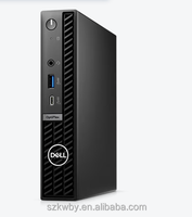 Komputer dlls Optiplex 7020MFF Komputer faktor bentuk mikro Plus kantor inti I3-12100T stasiun kerja komputer 8G DDR4 SSD 512G