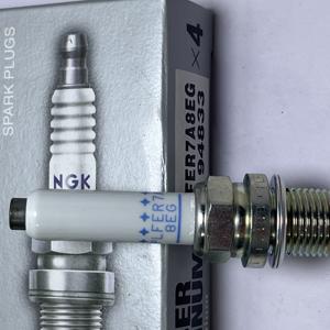 Свечи зажигания PLFER7A8EG 94833 с лазерной сваркой и двойным платиновым напылением для Audi A4: высокая эффективность зажигания, длительный срок службы - Product Image 3