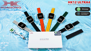 Dernière montre connectée HK12 Ultra 4 AI <span class=keywords><strong>Robot</strong></span> Series 12 Ultra Smartwatch Series 12 HK12U4 HK 12 HK12 Ultra4 Ultra 4 avec double bracelet - Product Image 3