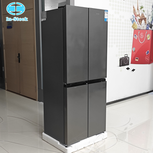 ตู้เย็นฝรั่งเศสแบบสี่ประตูขนาดใหญ่ รุ่น X 406L ตู้เย็นเวอร์ชั่นจีนสำหรับใช้ในครัวเรือนขนาดเล็ก - Product Image 1