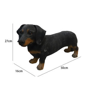 <span class=keywords><strong>Prix</strong></span> usine Sculpture de <span class=keywords><strong>chien</strong></span> de jardin en plein air Figurine de <span class=keywords><strong>chien</strong></span> <span class=keywords><strong>teckel</strong></span> en résine réaliste grandeur nature - Product Image 4