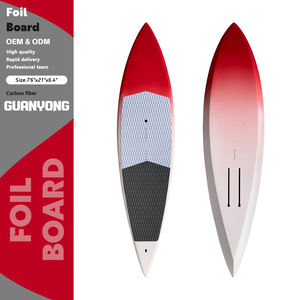 Tabla de surf de carbono personalizada de 100-120L para kitesurf, wingfoil, waterplay, downwind, SUP y Efoil. - Product Image 1