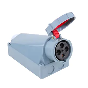 Type 213 ip44 220 v-250 v 6 h 2 P + E 3 pin 16A industriële socket