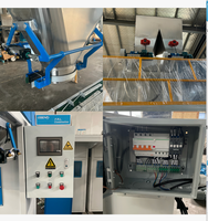 Machine d'emballage semi-automatique à bande de 25 kg et 50 kg, capacité 500 sacs/h, pour matériaux collants, fibreux ou difficiles à manipuler, comme le substrat nutritif