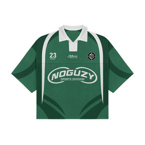 <span class=keywords><strong>Maillot</strong></span> de <span class=keywords><strong>Rugby</strong></span> Personnalisé Maille Polyester Polo Rétro <span class=keywords><strong>Maillot</strong></span> de Football Streetwear <span class=keywords><strong>Maillot</strong></span> de Football Rétro Américain - Product Image 4