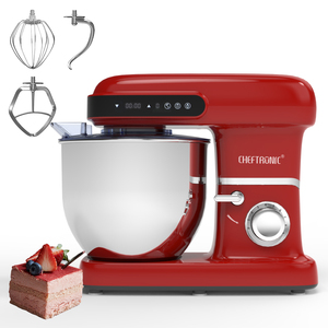 Batidora de Pedestal Doméstica de Alta Potencia 2200W, 10L, para Repostería, Panadería y Alimentos, Batidora Planetaria de 10L - Product Image 4