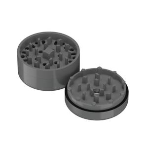 เครื่องบดสมุนไพรเซรามิก3ส่วนเครื่องบดสมุนไพรออกแบบได้ตามที่ต้องการสำหรับการค้าขายส่งอุปกรณ์เสริมการสูบโลหะด้วยตนเอง - Product Image 3