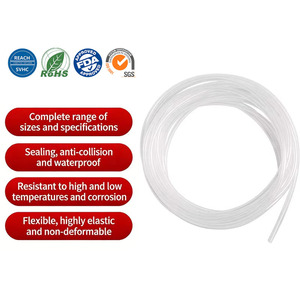 <span class=keywords><strong>Tubo</strong></span> de Silicona para Irrigación de Histeroscopia, Esterilizable, de Alta Visibilidad, Resistente al Calor, de Grado Médico, Personalizable con Impresión, Fabricación por Contrato/OEM - Product Image 1