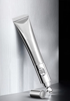 Emballage de tube ABL vide pour cosmétiques, tube en plastique vibrant pour crème pour les yeux, massage, avec applicateur électrique en métal, tube pour crème pour les yeux