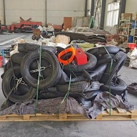 High Quality Inflatable Yokohama Type Rubber Fender With Tires and Chain Net
