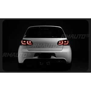 Pour Volkswagen Golf 6 MK6 : Feux de jour LED, feux antibrouillard étanches, ensemble de feux arrière, kit carrosserie - Product Image 4