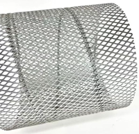 Grille de barbecue en treillis perforé en acier galvanisé avec services de soudage, découpe et pliage