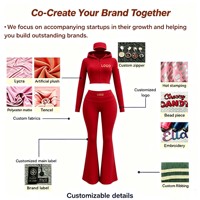 Ensemble de pantalons décontractés personnalisés pour femmes 2026 – Ensemble trois pièces évasé imprimé léopard – Tenue de sport pour femmes