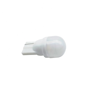 ADT lumière douce haute luminosité 6.3V couvercle givré avec 2LED 5630SMD blanc chaud <span class=keywords><strong>194</strong></span> T10 555 Wedge LED flipper ampoule lumières - Product Image 2