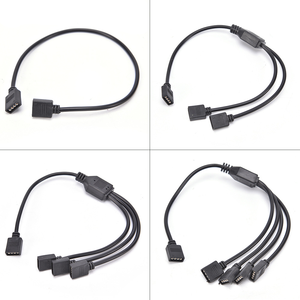 وصلة مزامنة RGB للوحة الأم, 12 فولت ، 4Pin ، RGB / 5V 3Pin ، ARGB ، كابل تمديد ، نقل ، تزامن - Product Image 2