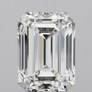 Diamant blanc de laboratoire de qualité supérieure, taille émeraude, 7,50 carats, à éclat brillant, pour la fabrication de bijoux de luxe - Product Image 3