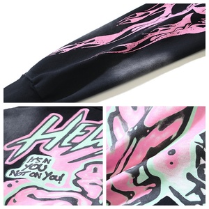 พร้อมส่งเสื้อฮู้ดดี้คุณภาพสูง Hell Men Stars รุ่น 1.1 พร้อมแท็ก NFC สแกนได้ ของแท้จากดีไซเนอร์ Streetwear - Product Image 2