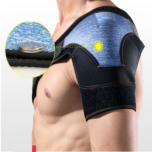 Ceinture de soutien d'épaule unisexe à compression en néoprène réglable avec logo personnalisable pour hommes et femmes - Product Image 5